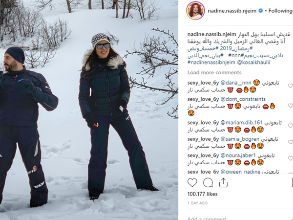 اضغط لمشاهدة الصور: غزل متبادل بين نادين نسيب نجيم وقصي خولي!