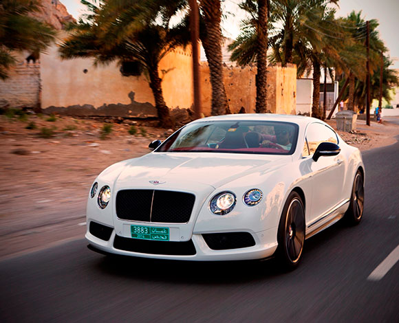  كونتيننتال جي تي V8 إس الجديدة تصل إلى الشرق الأوسط في الفصل الثالث من 2014