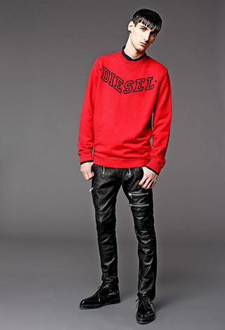   NicholaFormichetti مجموعة جديدة من DIESEL ما قبل خريف 2014