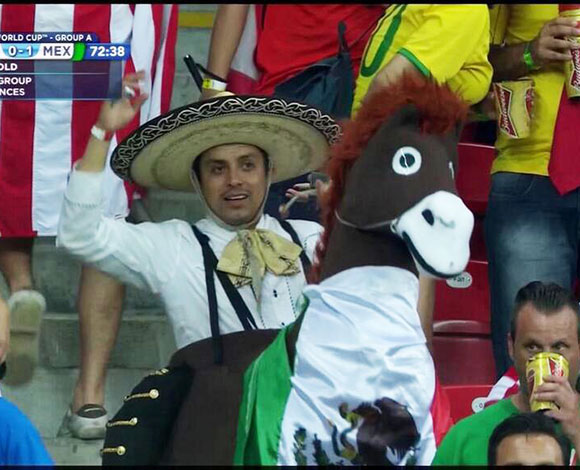 جنون المشجعين في كأس العالم