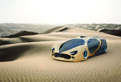 إماراتي يصمّم سيارة تلائم الطبيعة الصحراوية في الإمارات