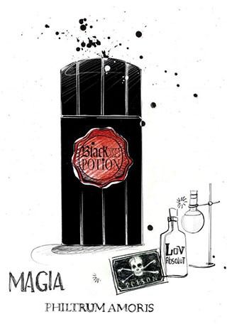BLACK XS POTION: مزيج من الجرأة والتألق