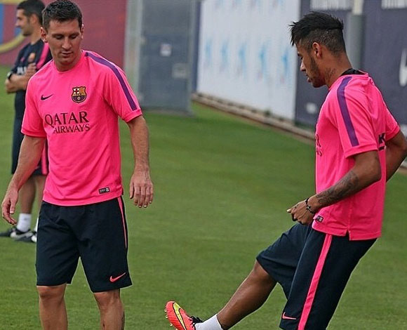 نيمار ينضم إلى تدريبات برشلونة 