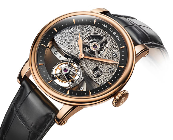ساعة TE8 Tourbillon من Arnold & Son اناقة كلاسيكيّة بتقنيّات متقدّمة