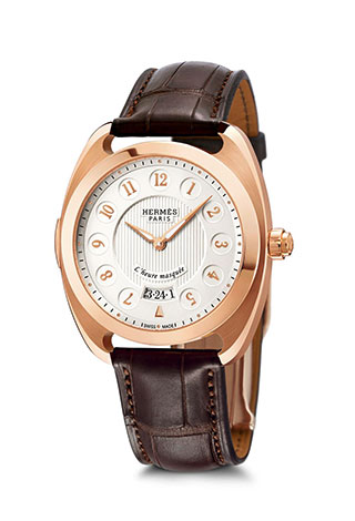 لحظات من الزمن مع ساعة DRESSAGE L’heuremasquée  من هرمس – Hermes