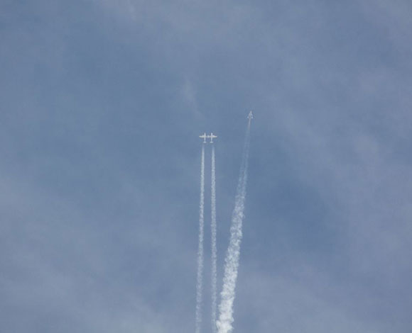تحطم مركبة Virgin Galactic SpaceShipTwo السياحية