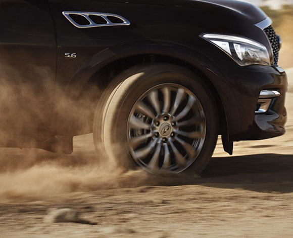 انفنيتي تزيح الستار عن سيارة انفنيتي  QX80الجديدة