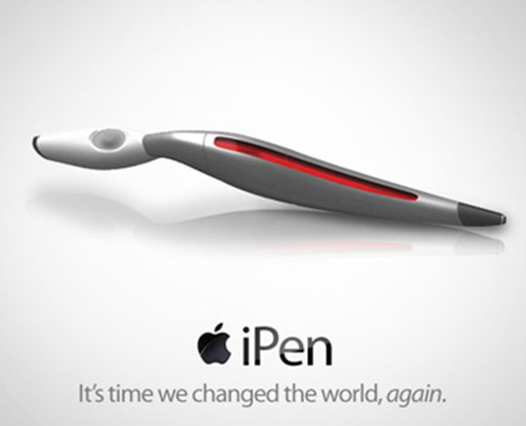 شائعات عن احتمال قيام ابل بتطوير قلمها الجديد مستدق الطرف