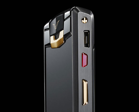 هاتف Pure Jet Red Gold من Vertu... إبداع تقني