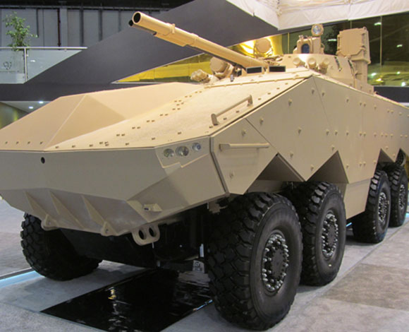 "أنيغما 8×8" المدرّعة العربيّة الأولى إماراتية الصنع