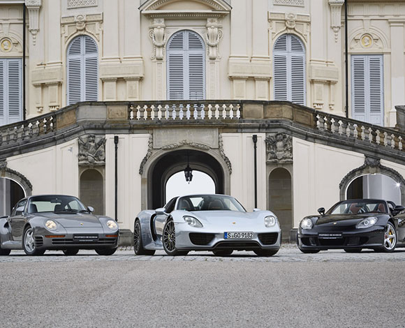 بورشه تُسدل الستار عن إنتاج طراز "918 سبايدر" الرائد تقنياً