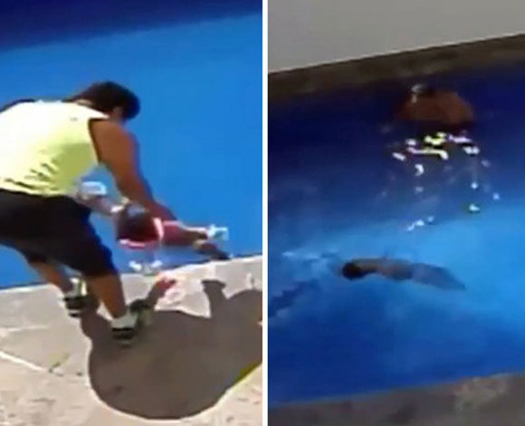 بالفيديو- والد يتجرد من أبوته ويقرر التخلص من طفلته