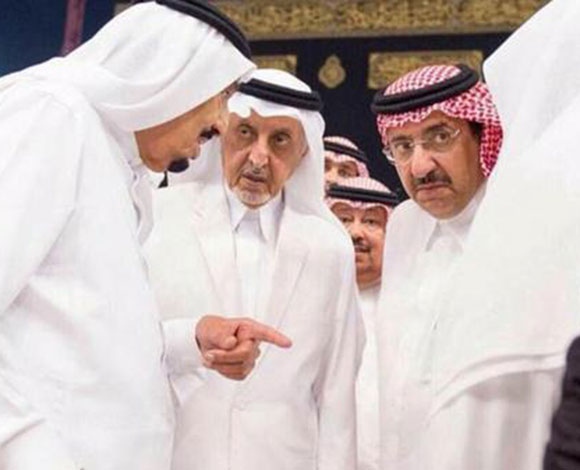 بالفيديو.. ملك السعودية يتفقد موقع حادث الحرم المكي