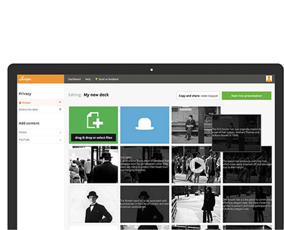 أداة Swipe تغني عن الـ PowerPoint