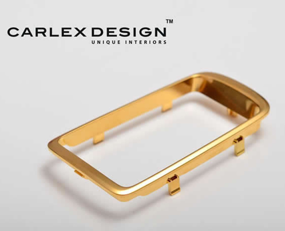 Carlex Design تضيف لمسات ذهبية لمرسيدس بينز  S63 AMG