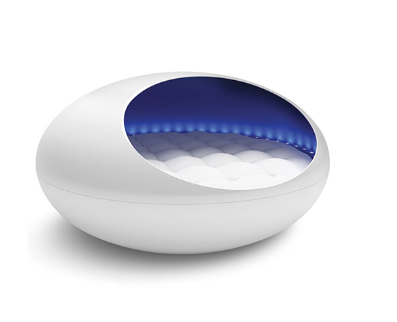 سرير Tranquility Pod مفهوم جديد للنوم والاسترخاء 