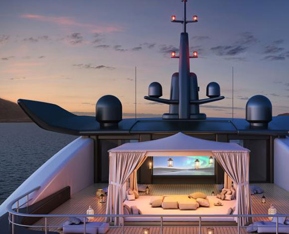 Amara... يخت شبيه بالمنتجع العائم من انتاج شركة Oceanco