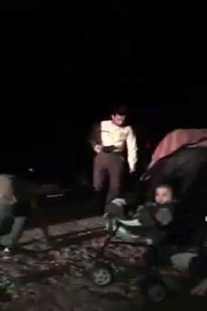 بالفيديو .. توقف قطار سار لتعطله