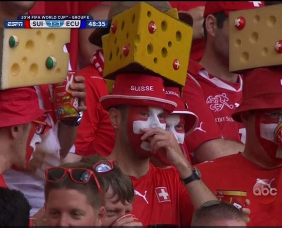 جنون المشجعين في كأس العالم