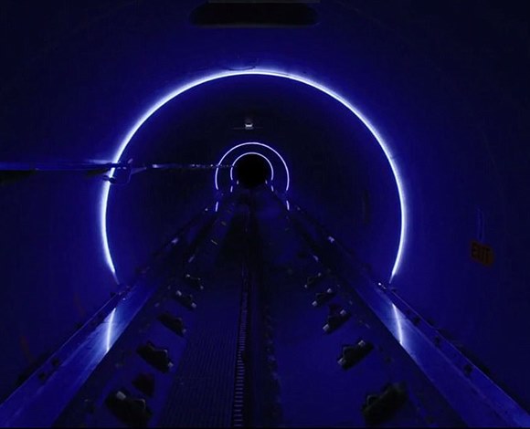 شركة Hyperloop One تختبر مركبة ركاب خاصة بها