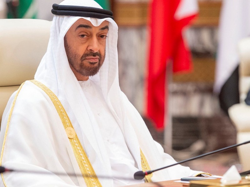 صورة الشيخ محمد بن زايد التي اجتاحت مواقع التواصل الاجتماعي