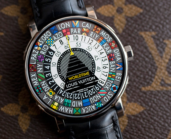 ساعة Escale Worldtime إبداع جديد من دار لويس فويتن