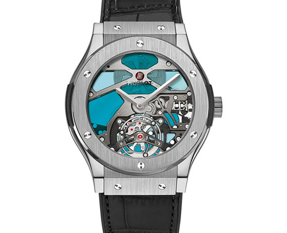 مواصفات ساعة Hublot Classic Fusion Tourbillon Vitrail