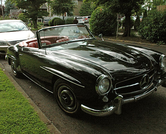 مرسيدس بينز 190SL رودستر 1960 قد يصل سعرها إلى 130 ألف دولار أميركي