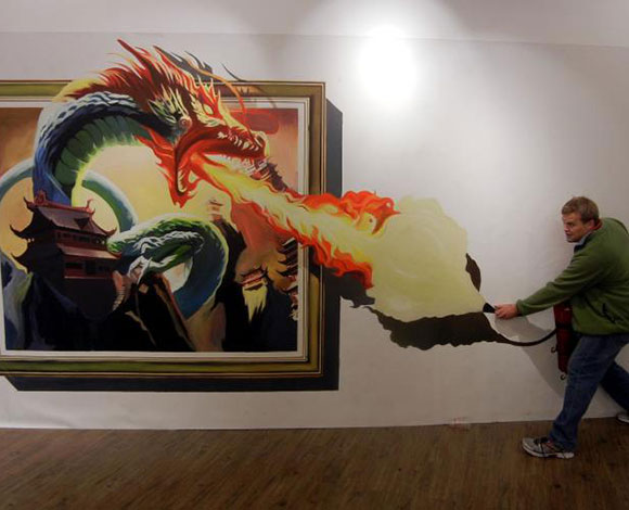 بالصور: لوحات 3D لا تصدق