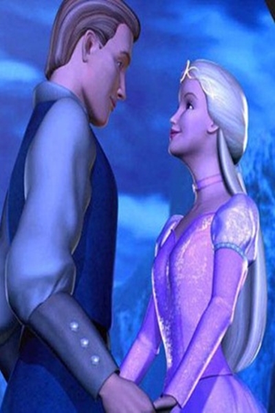 كرتون باربي في بحيرة البجع