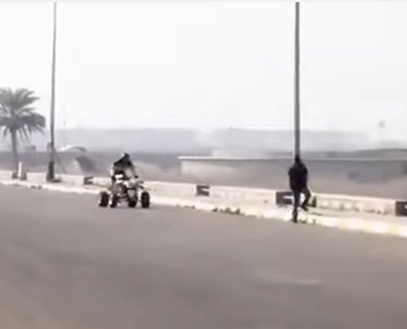 تفحيط دراجات نارية احترافي من شباب العراق... بالفيديو