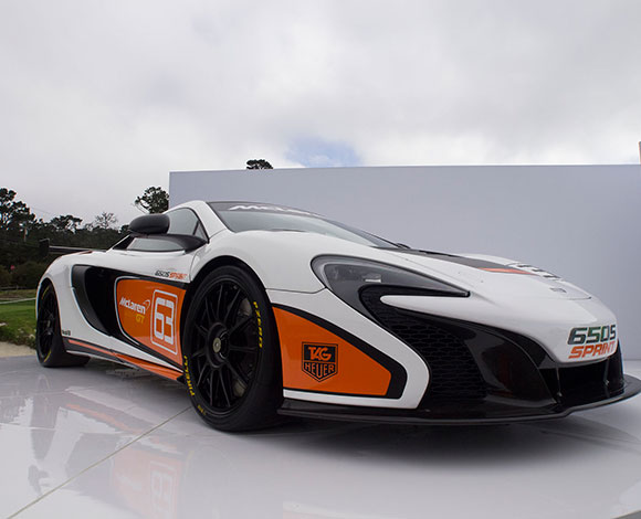 "ماكلارين 650S Sprint" تستعد لسباق بيبل بيتش 2014