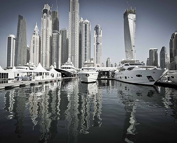 معرض دبي العالمي للقوارب 2015 يجمع اكثر من الفخامة
