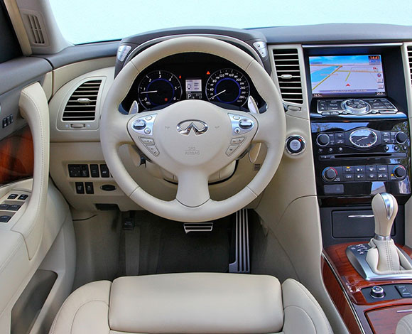 ‘إنفينيتيQX70‘ على استعداد كامل للطرق الوعرة