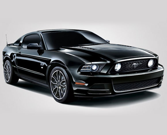 تعرف إلى سيارة فورد موستانغ V8 GT الكوبيه موديل 2014