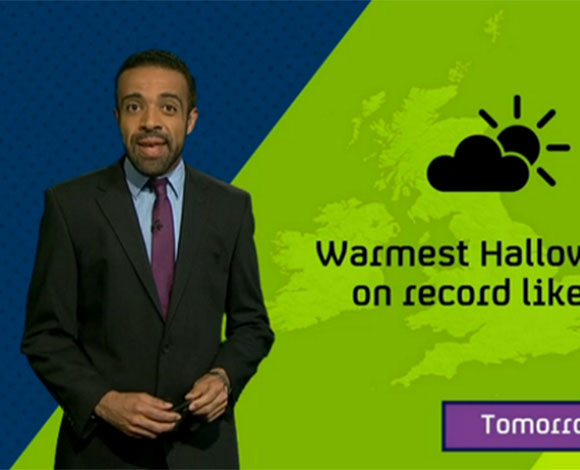 بالفيديو: مذيع الطقس يُصبح نجماً على الانترنت بسبب هذه الكلمة!