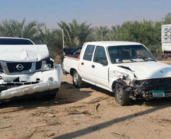 بالفيديو.. تصادم 96 سيارة بالإمارات ... إصابات بشرية طفيفة ومادية كبيرة