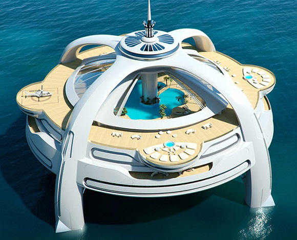 إنها ليست مركبات فضائية؛ تعرّف على أغرب اليخوت من المستقبل!