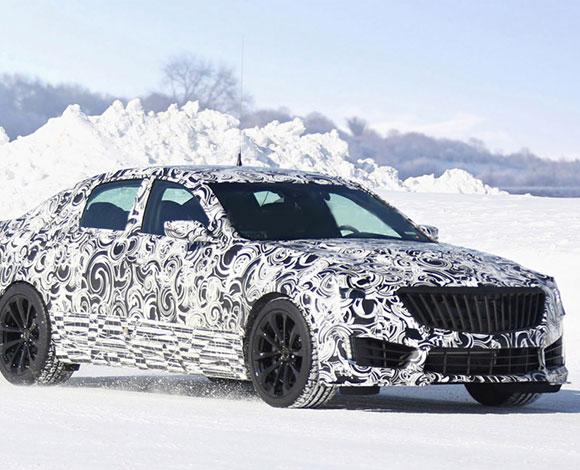 صور تجسسية لسيارة كاديلاك CTS-V موديل 2016