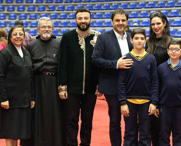 ألف منشد شاركوا غبريال عبد النور الغناء في حدث هو الأكبر لبنانيا وعربيا