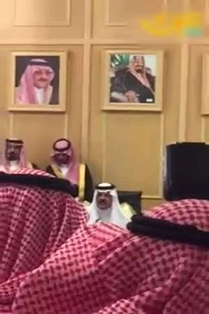 شاهد ما قاله أمير حائل الجديد للموظفين