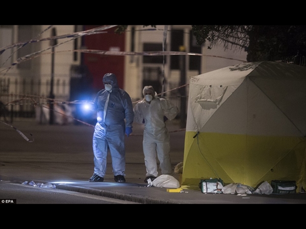 شاهد حادثة طعن في قلب لندن تُسفر عن مقتل امرأة وإصابة عددٍ آخر