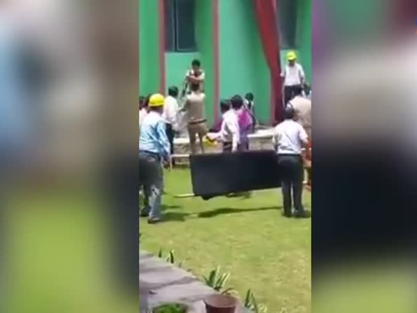 تدريب للدفاع المدني يتحول إلى كارثة
