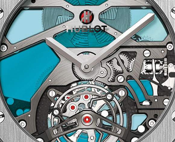 مواصفات ساعة Hublot Classic Fusion Tourbillon Vitrail