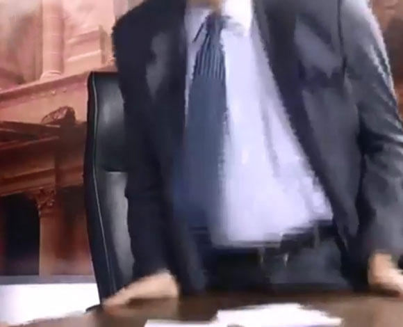 تحطيم استوديو خلال مشاجرة بين ضيفين على الهواء