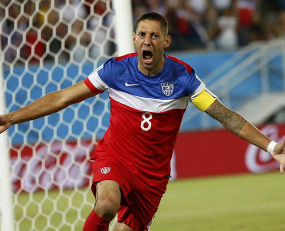 كلينت ديمبسي يسجل أسرع هدف في كأس العالم 2014 في البرازيل