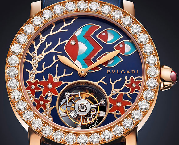 ساعة Il Giardino Marino إبداع حقيقي من Bvlgari