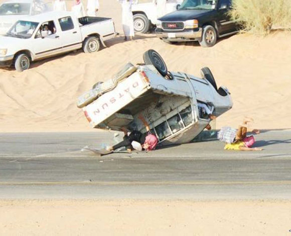 تفحيط: اقوى 10 حوادث تفحيط في السعودية