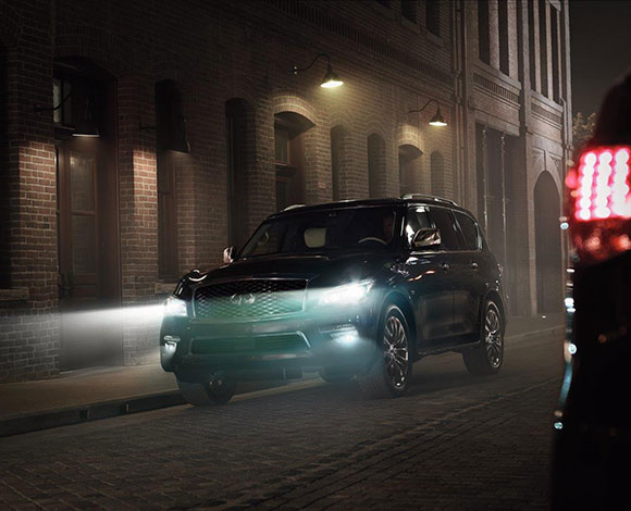 انفنيتي تزيح الستار عن سيارة انفنيتي  QX80الجديدة