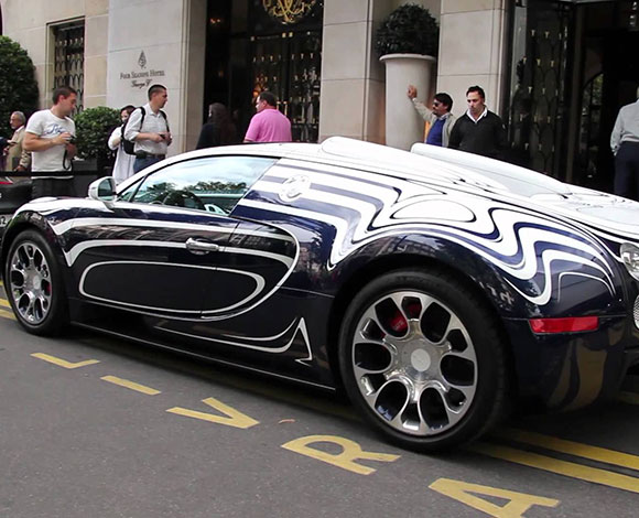 بالفيديو: تعرف على السعودي الذي يملك أندر سيارة في العالم